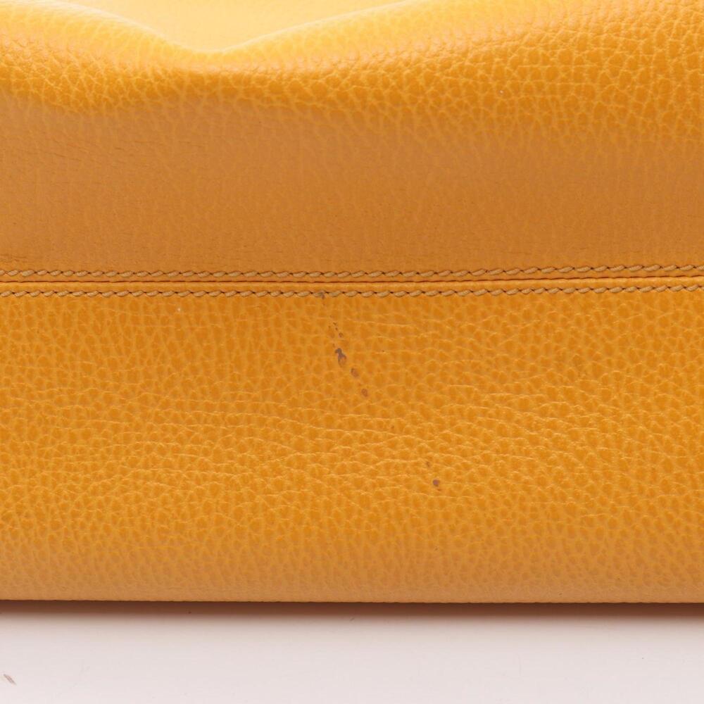 GUCCI Authentic Yellow Leather Tote Bag - Picture 9 of 9